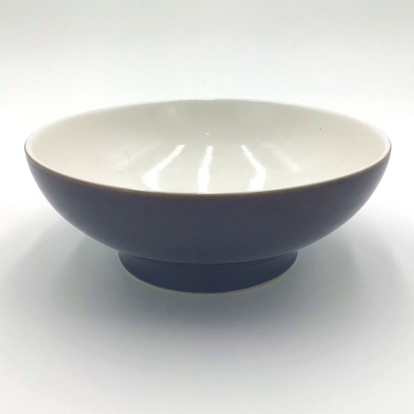 Denby Other - Denby Storm (retired) Stoneware Purple Serving Bowl Dish